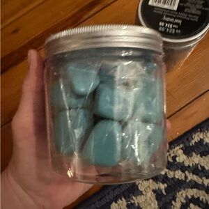 Bead Landing Semi-Precious Polished Stones Reconstituted Howlite 1 lb Jar teal